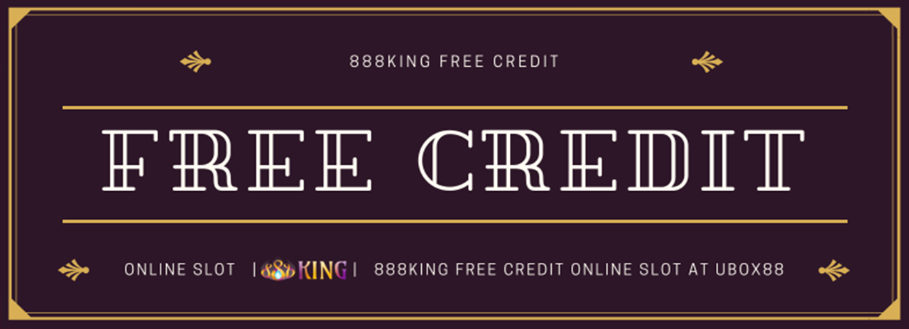 888king free credit online slot at Ubox88